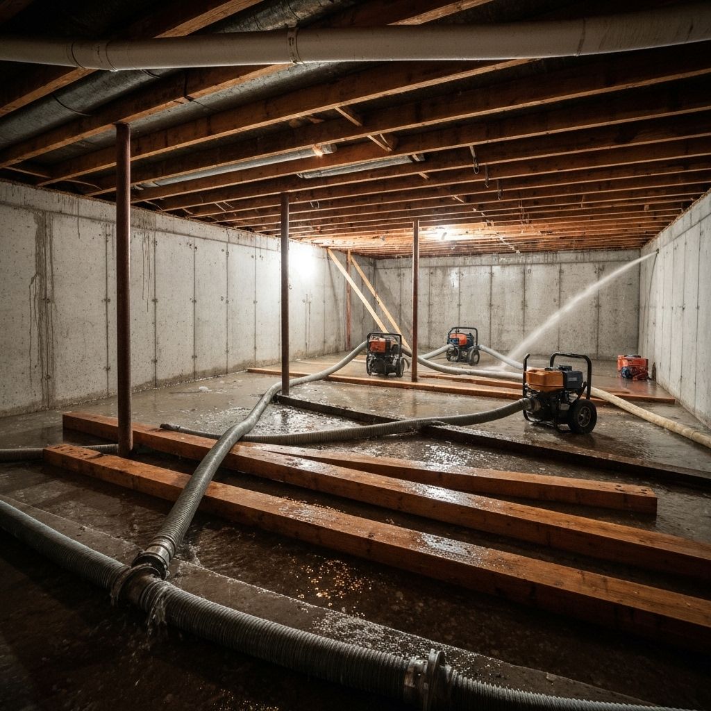 Basement Construction Water Damage