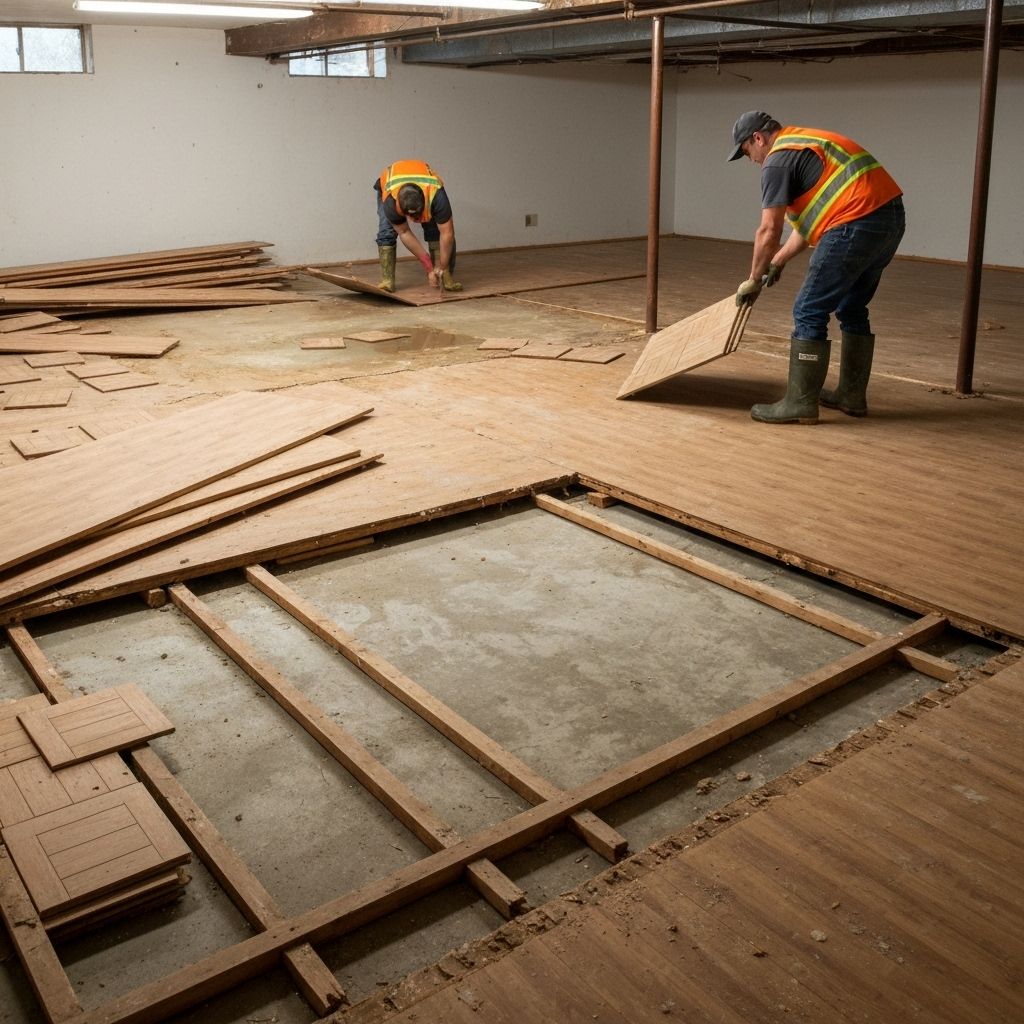 Basement Flood Restoration