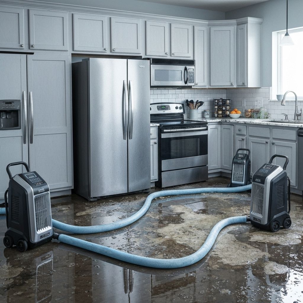 Kitchen Water Damage Comprehensive