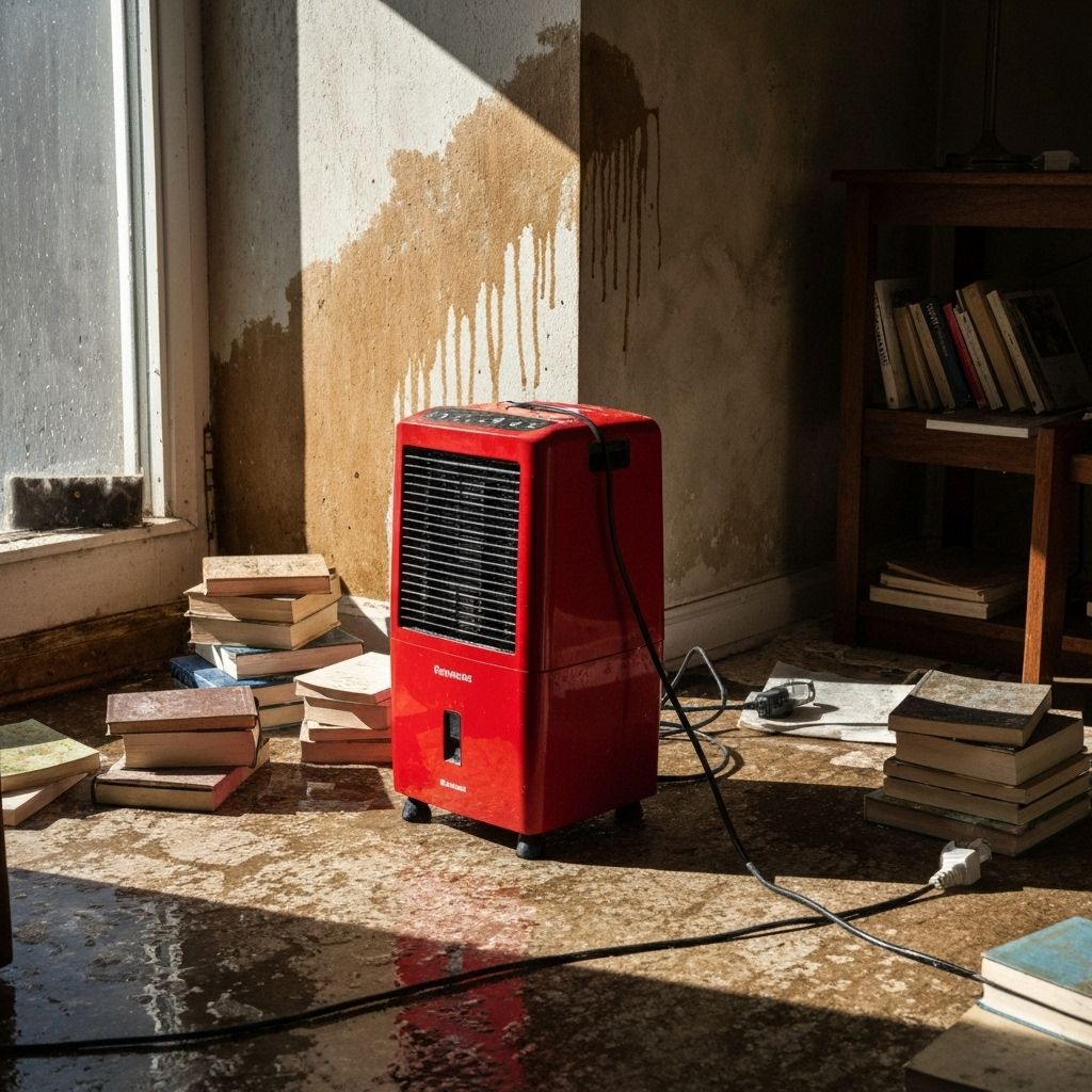 Residential Dehumidifier Setup